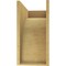 Ekena Millwork 11"W x 22"D x 22"H Classic Huntington Rough Cedar Woodgrain TimberThane Corbel, Primed Tan CORUR11X22X22HUNRCPR - alternate 5